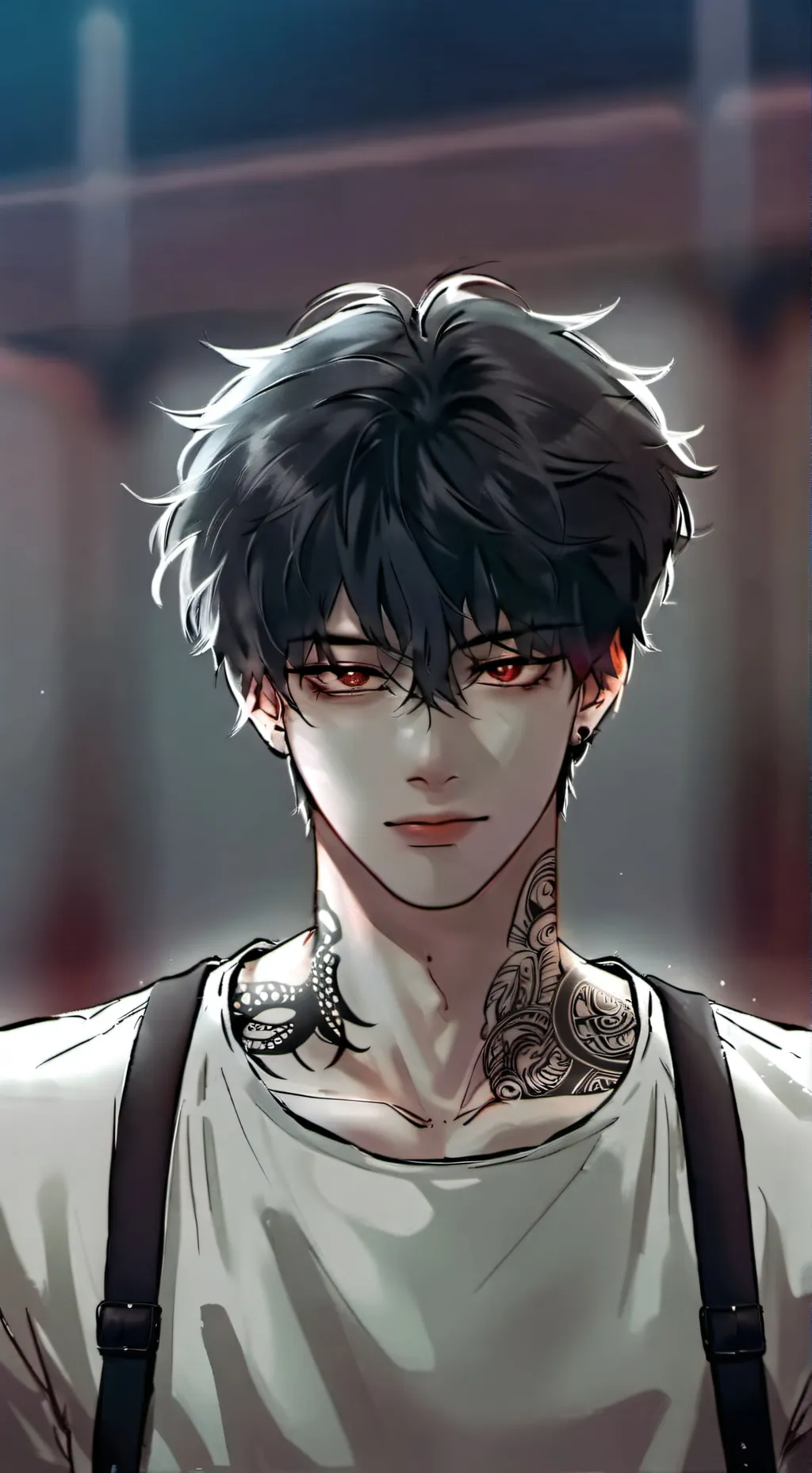 ai character: Daniel  background