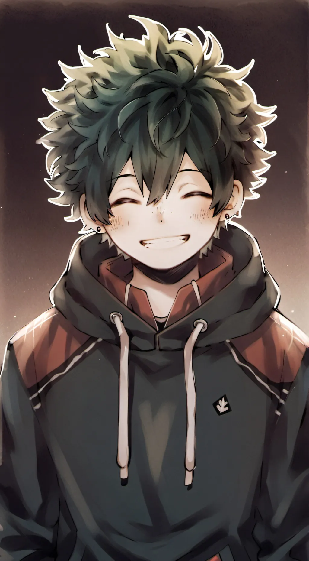 ai character: Deku background
