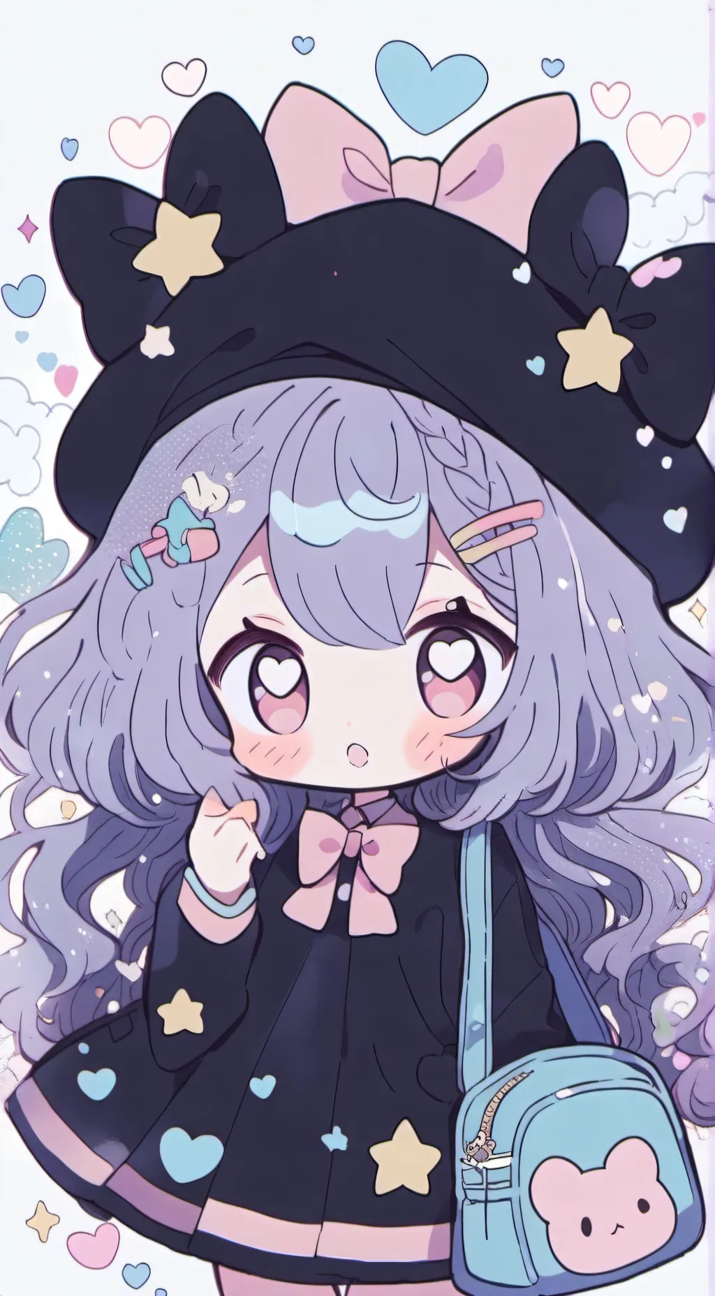 ai character: Fête des 200 cone background