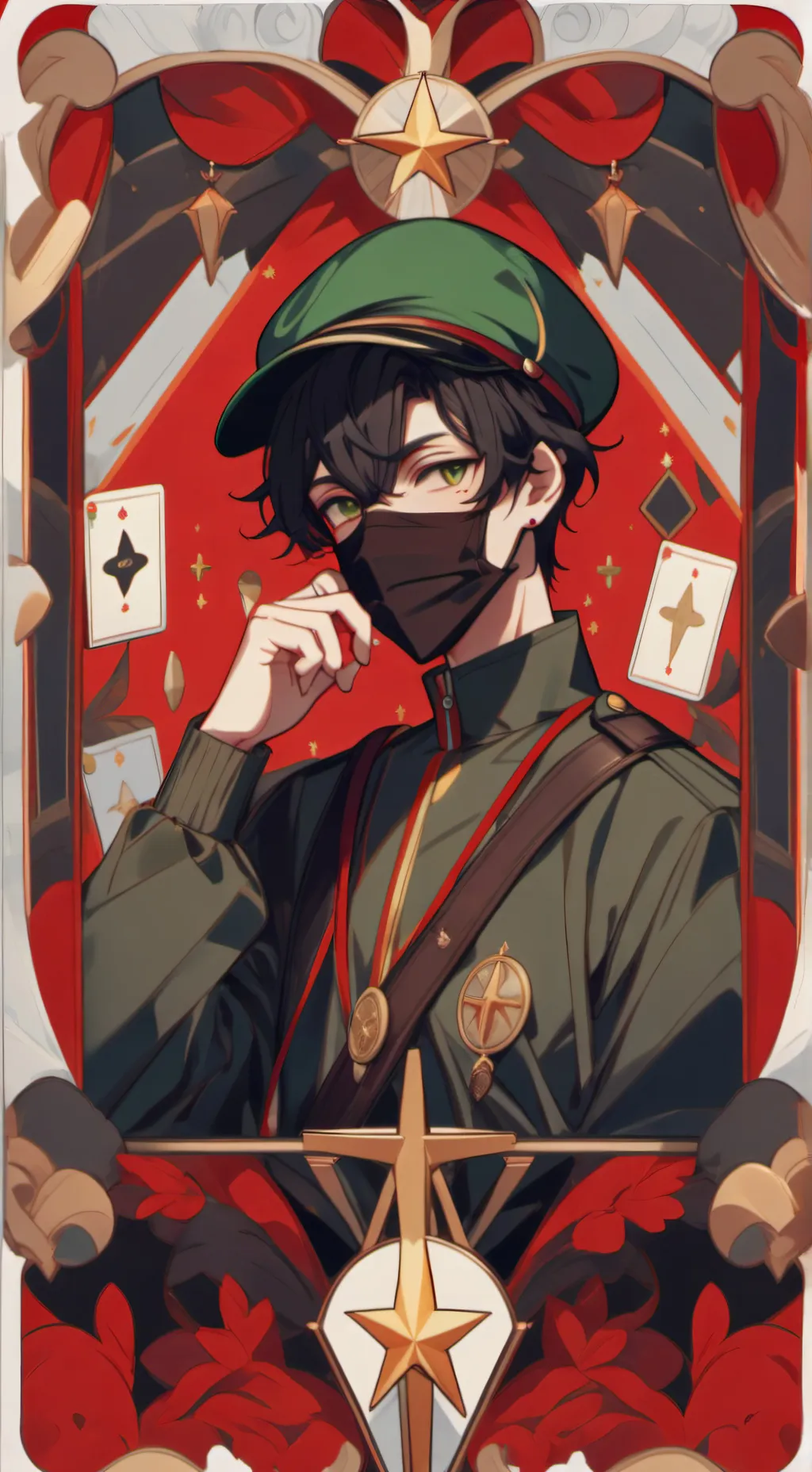 ai character: Silent killer background