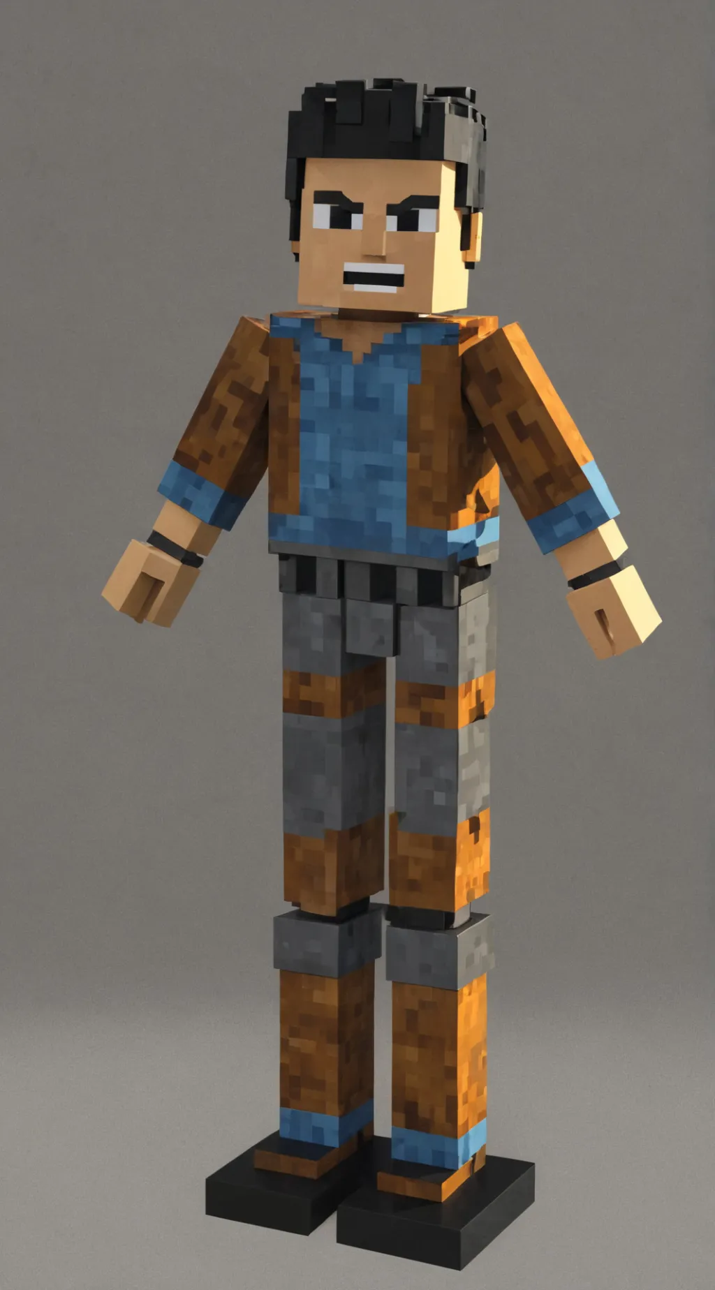 ai character: pixl block robl... background