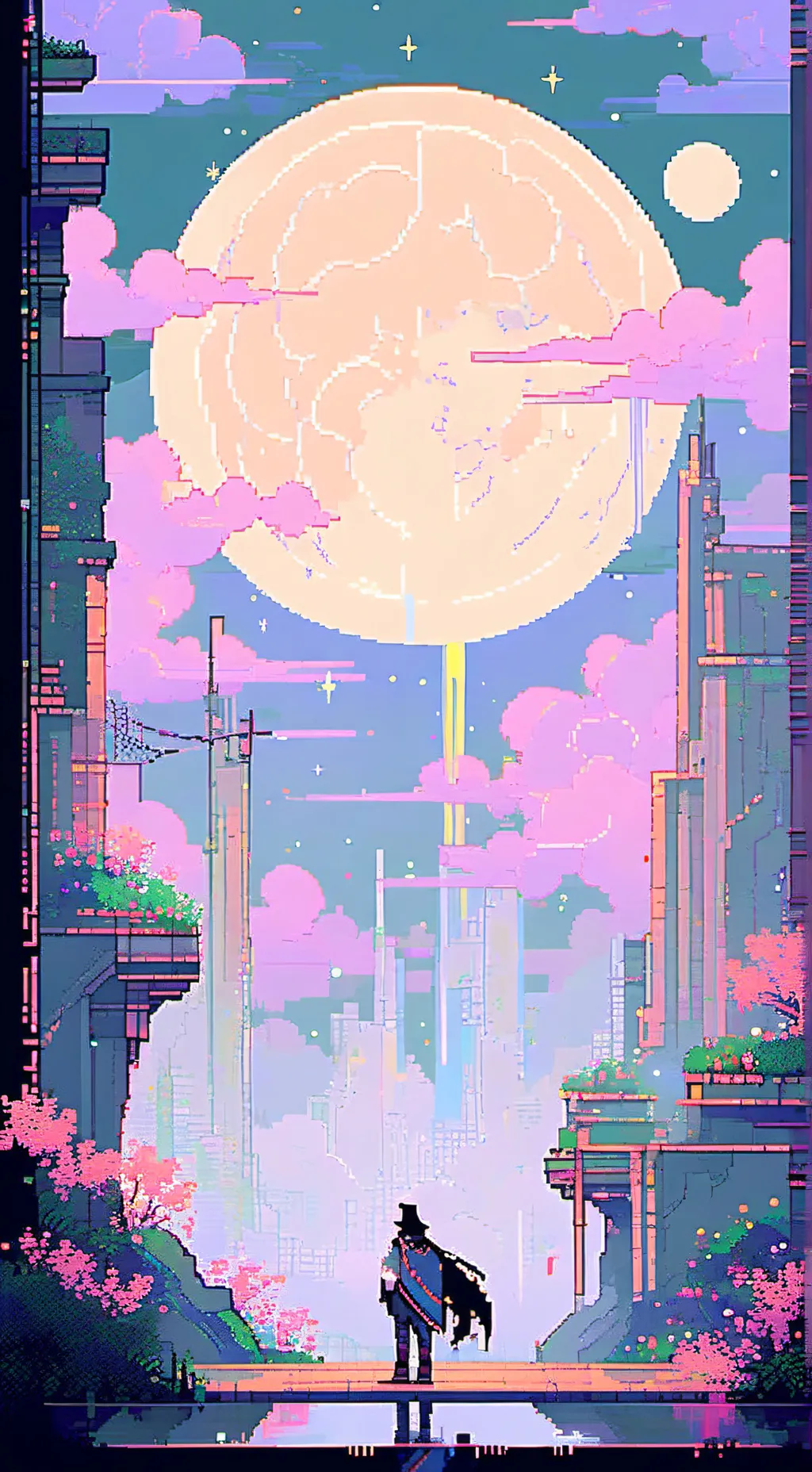 ai character: la boda background