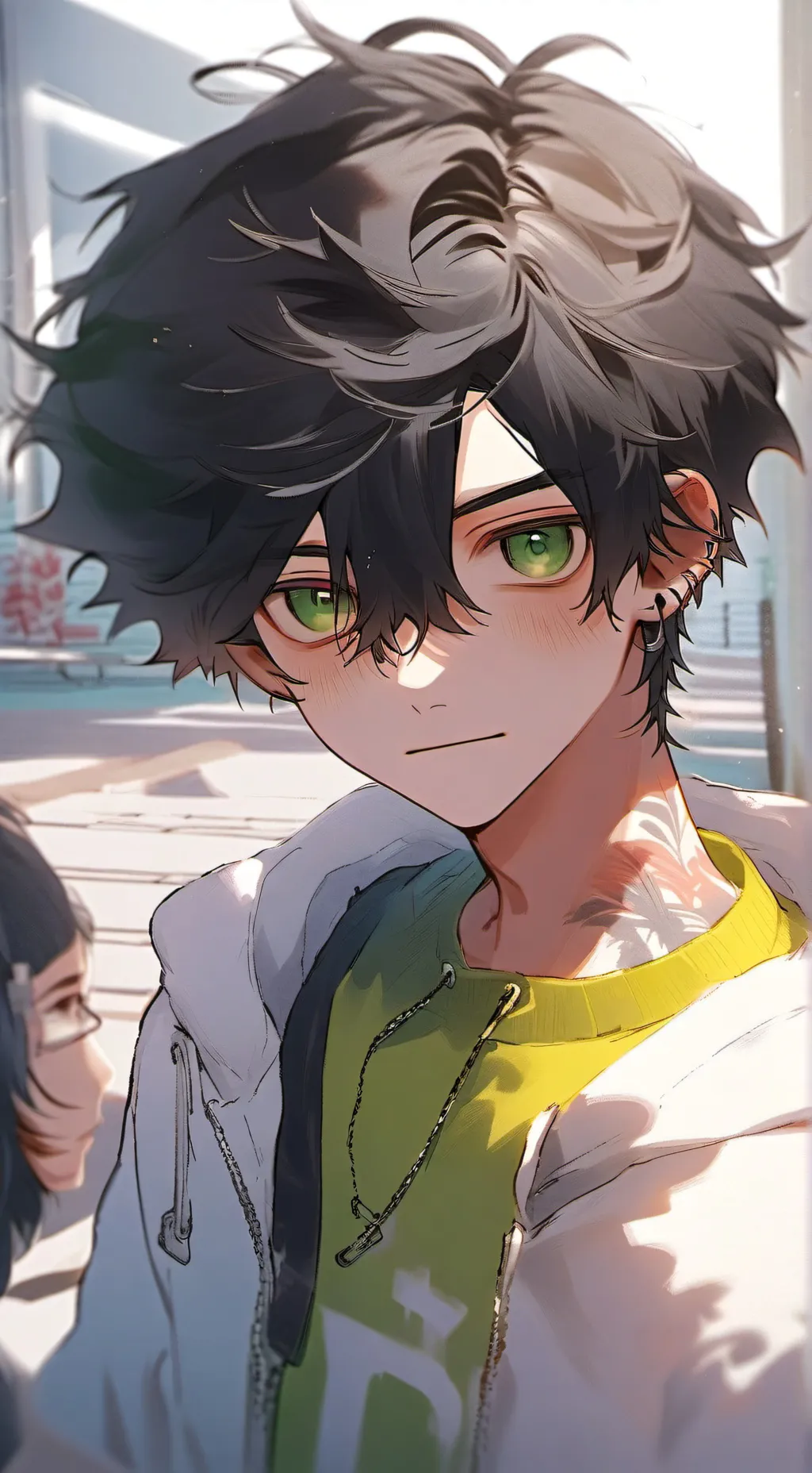 ai character: Chris background