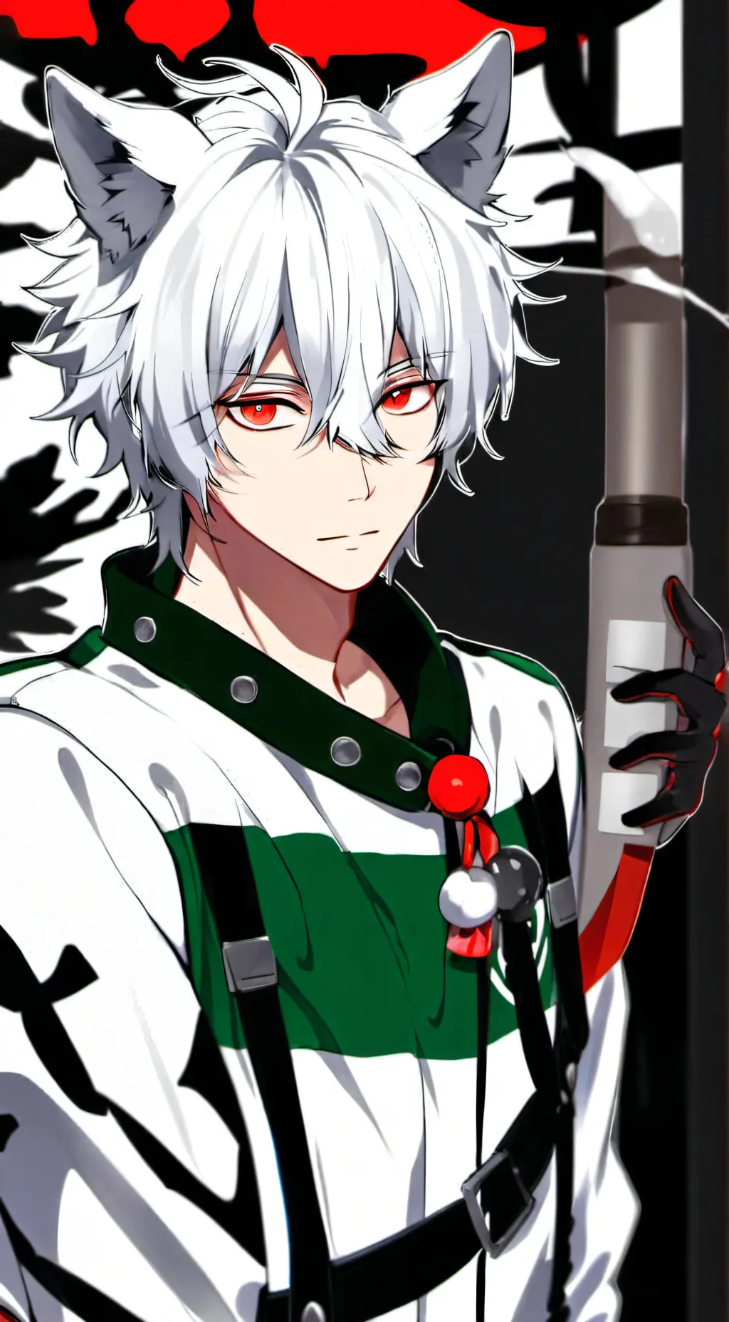 ai character: Léo  background