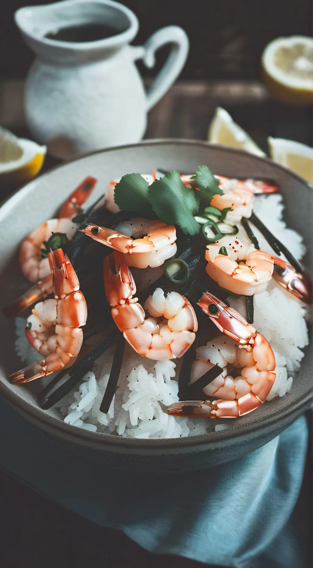 ai character: ~🍤🧡shrimpo🧡🍤~ background