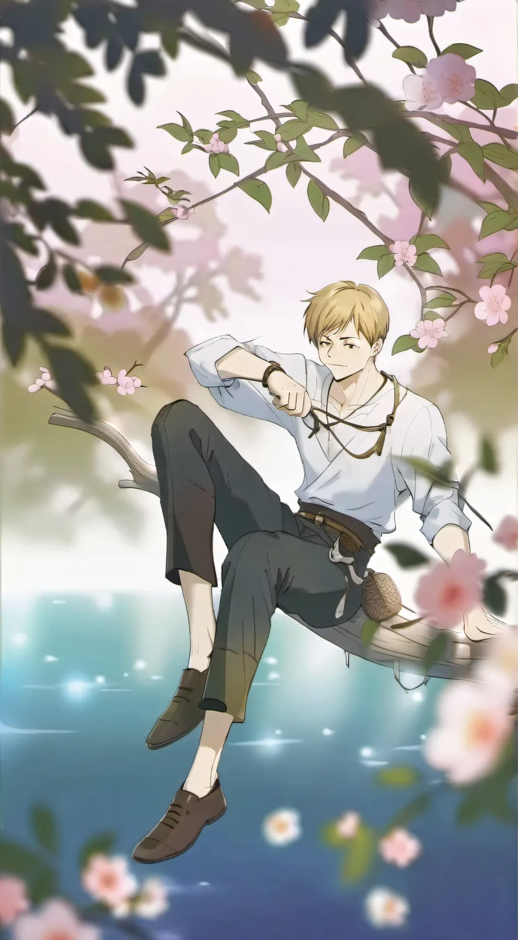 ai character: AtsuKita background