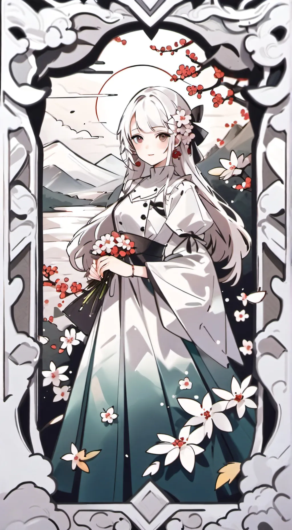 ai character: Inosuke  background