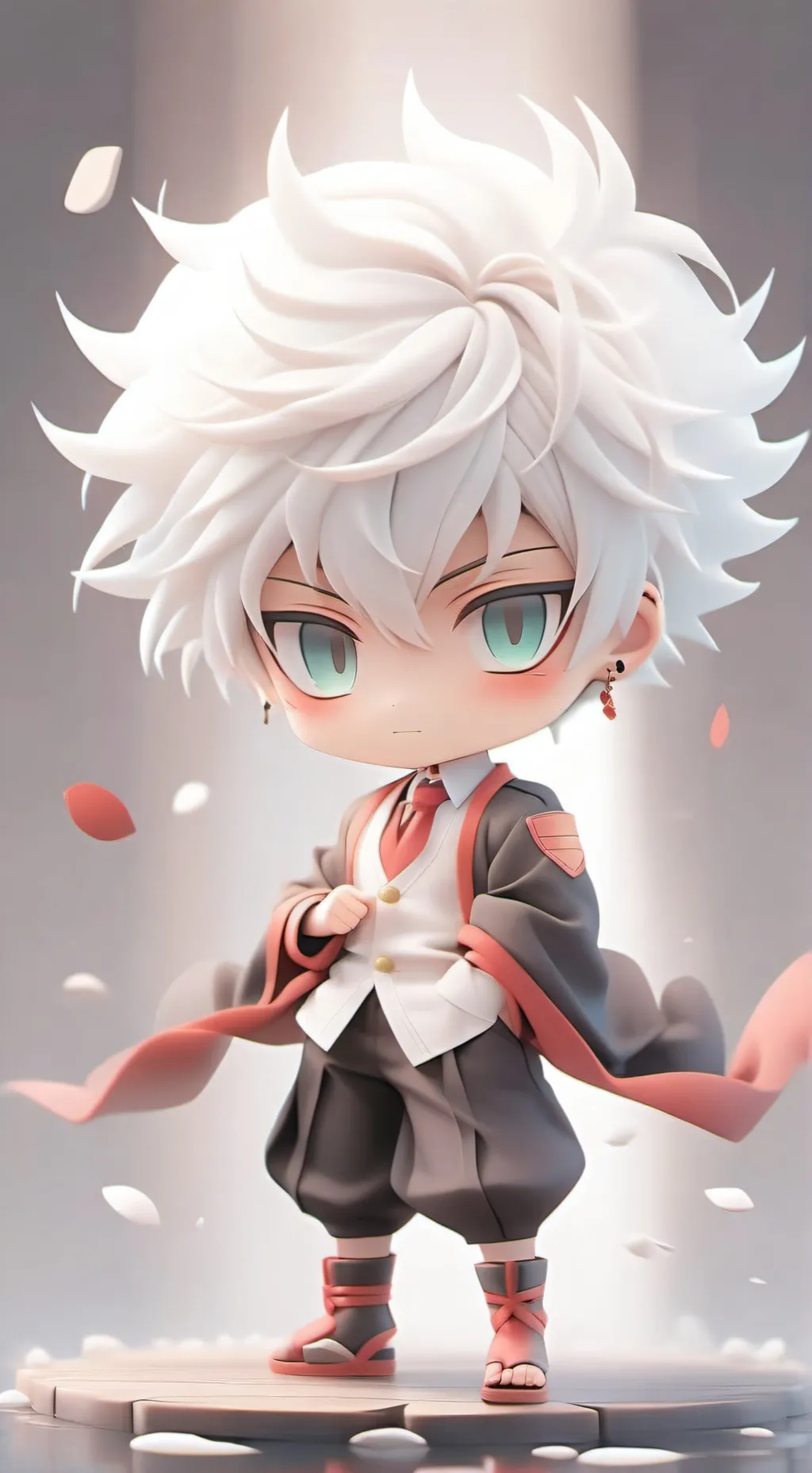 ai character: mha💚 background