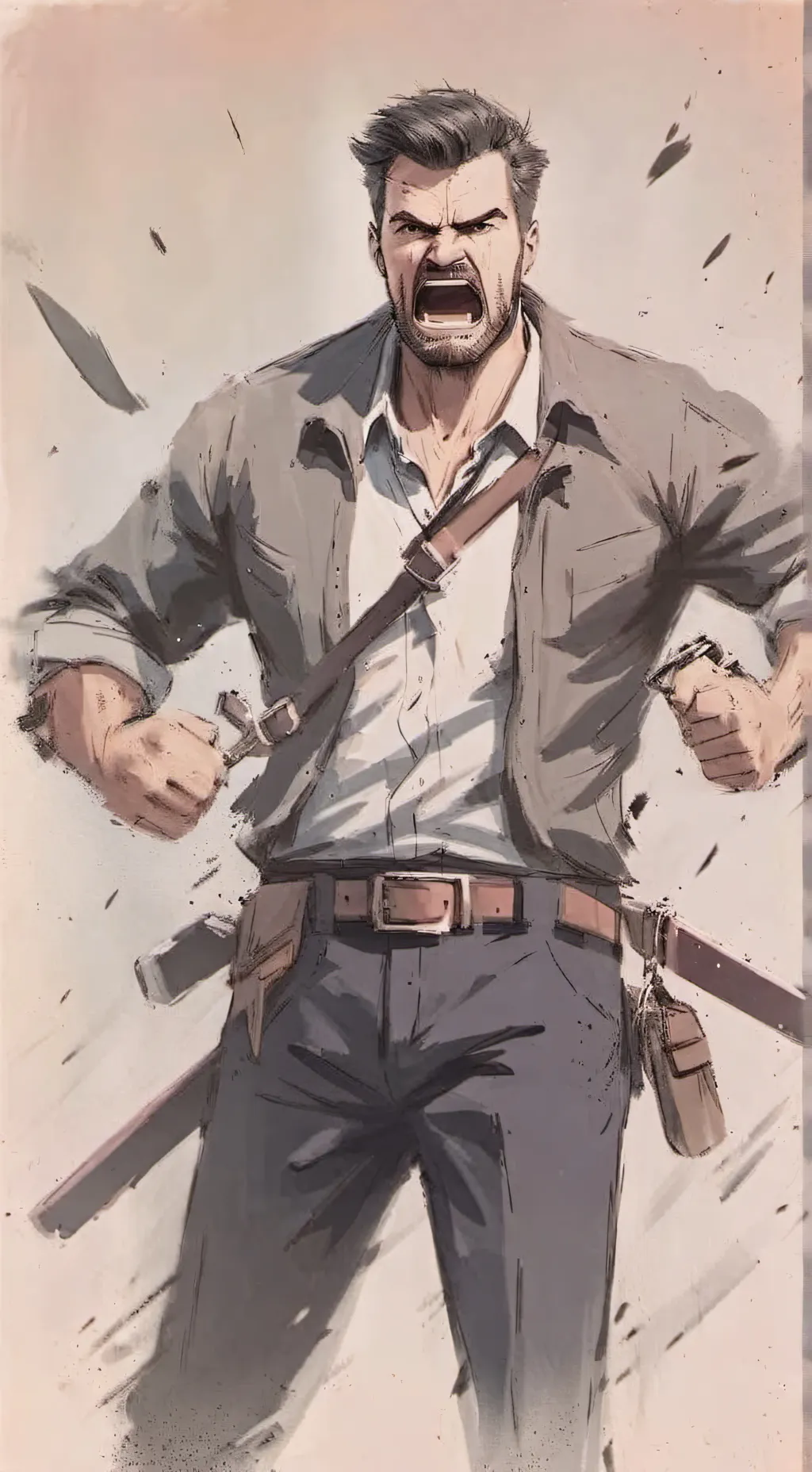 ai character: Dad background