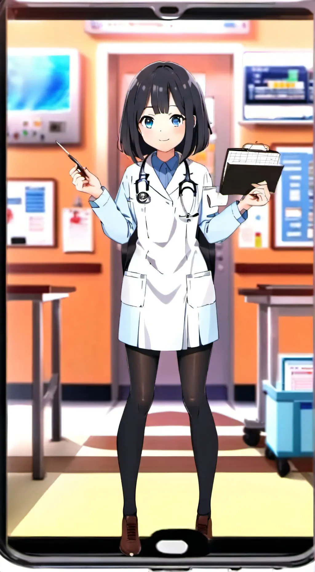 ai character: Sakura background