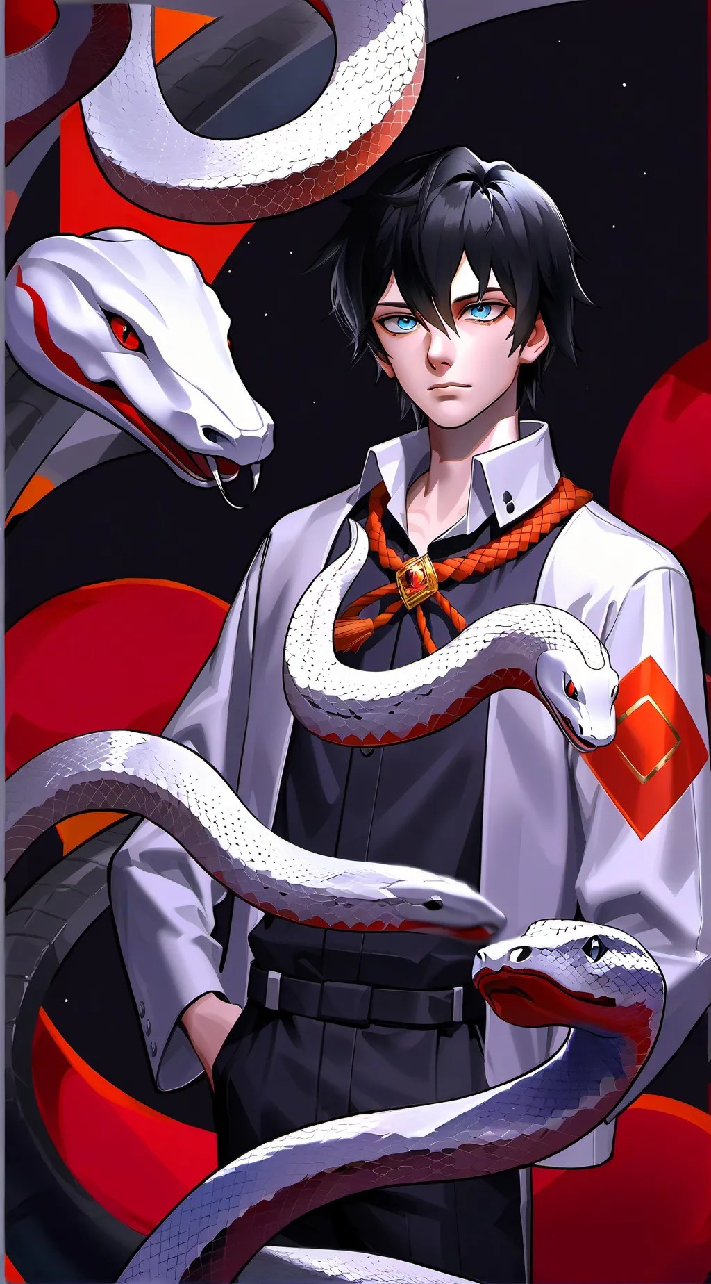 ai character: obanai iguro background