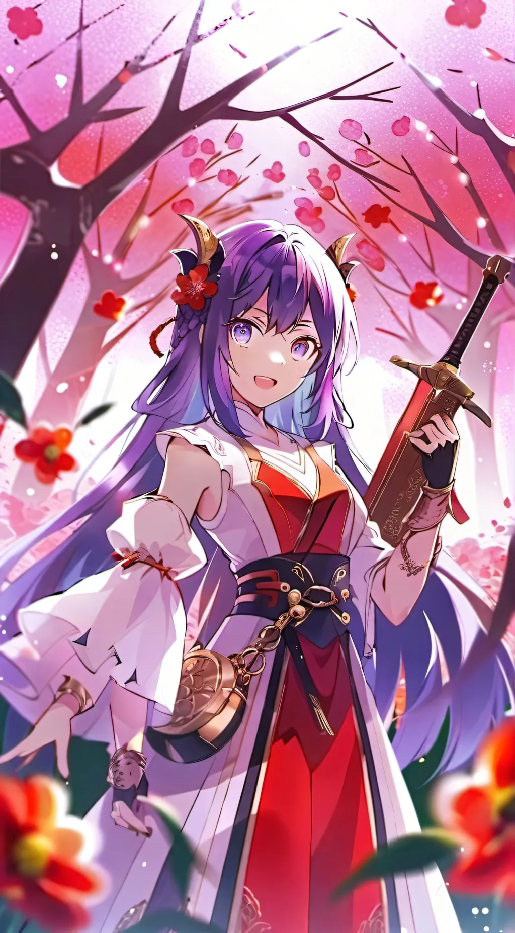 ai character: kny,nueva pilar background