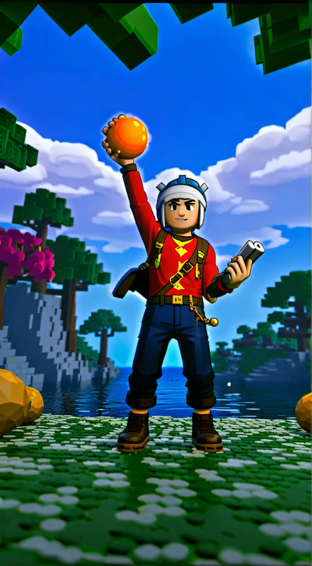 ai character: blox fruits (🍇) background