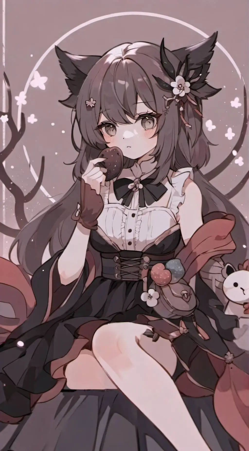 ai character: Lea background