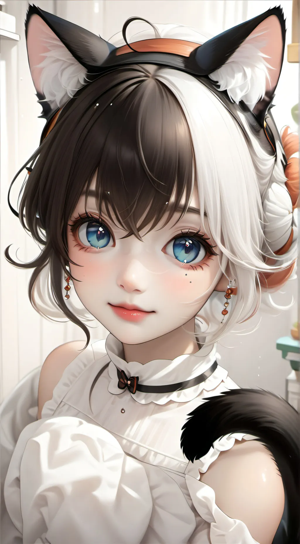 ai character: Felinura Leapling background