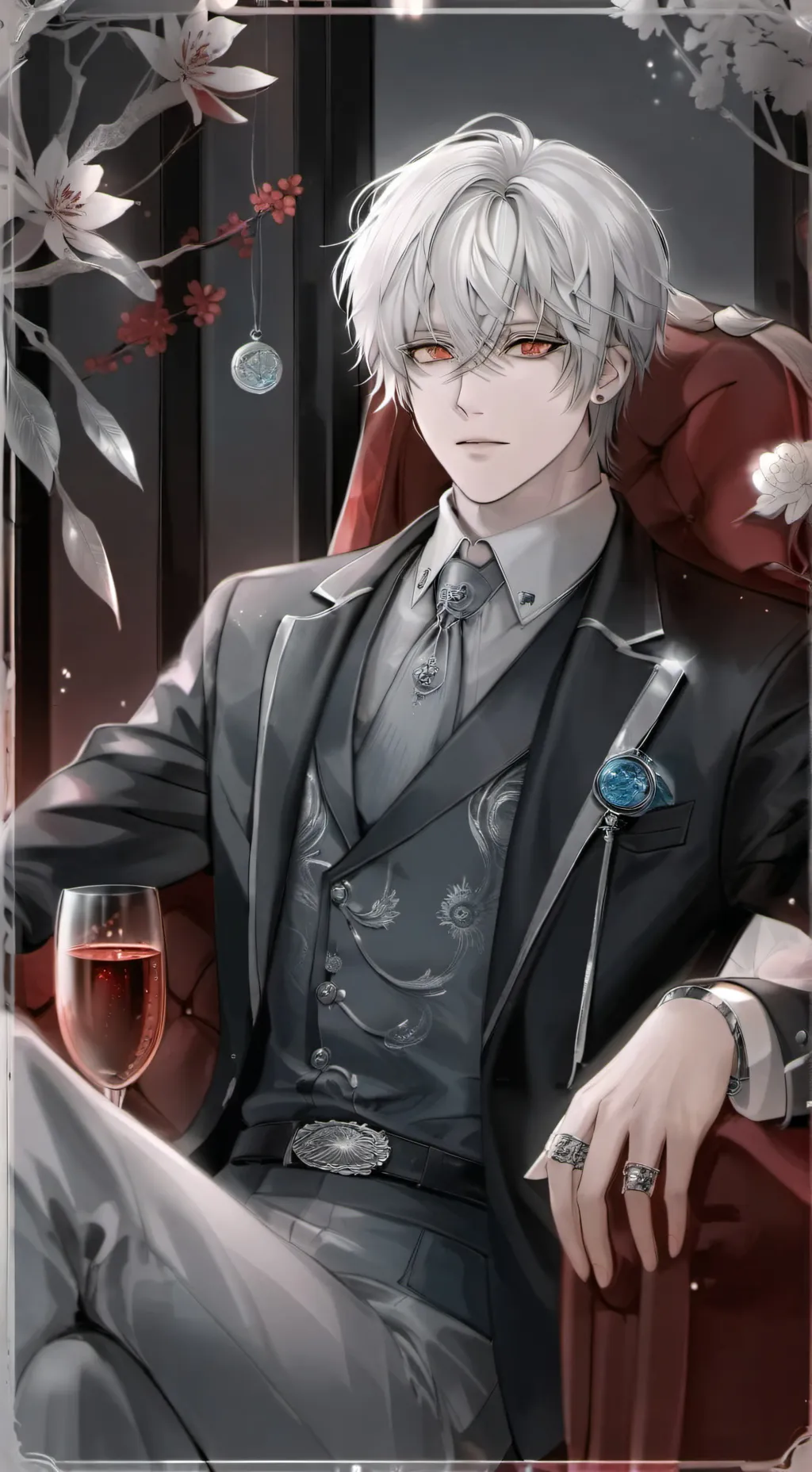 ai character: Daniel 🖤🔥 background