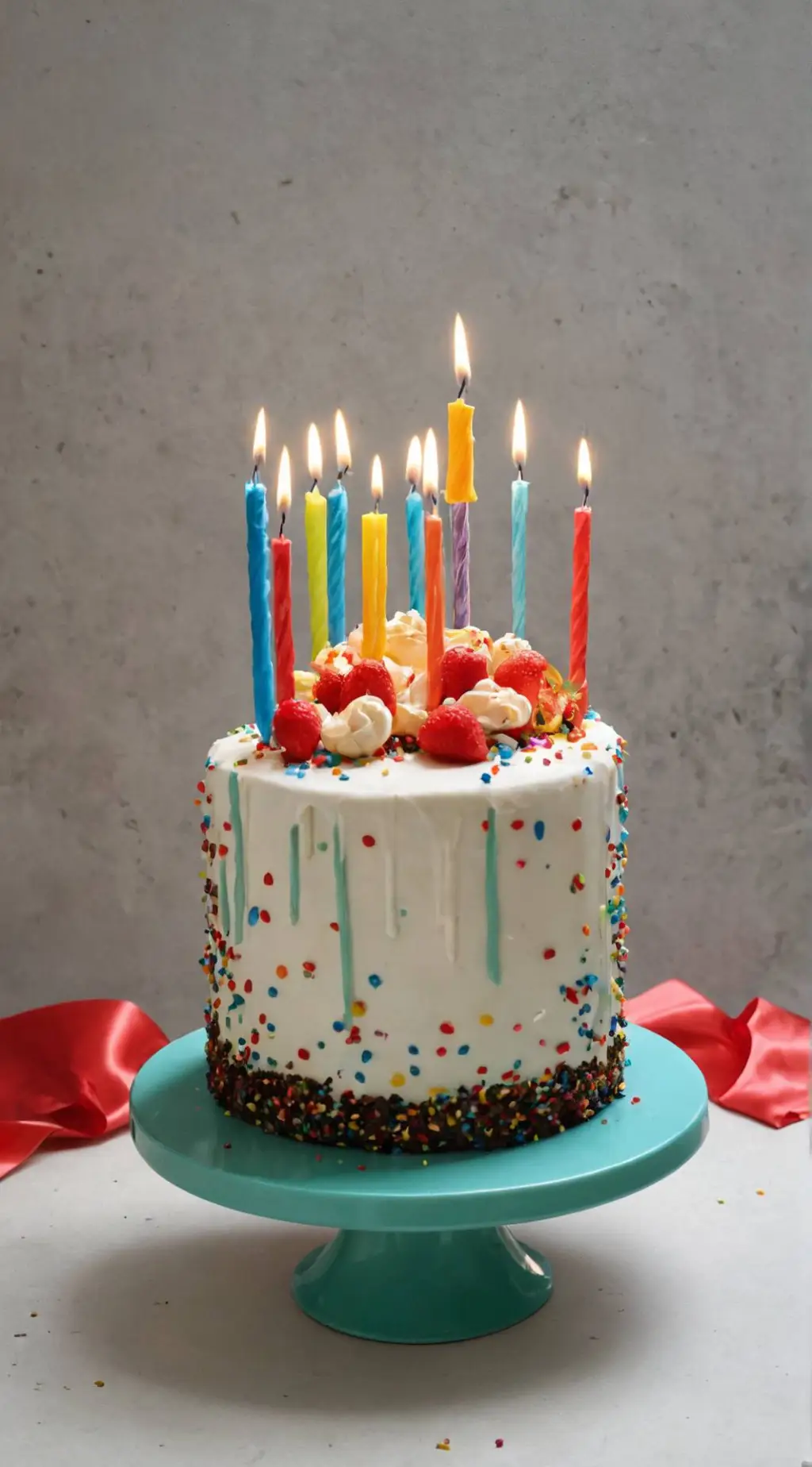 ai character: ashly's bday background