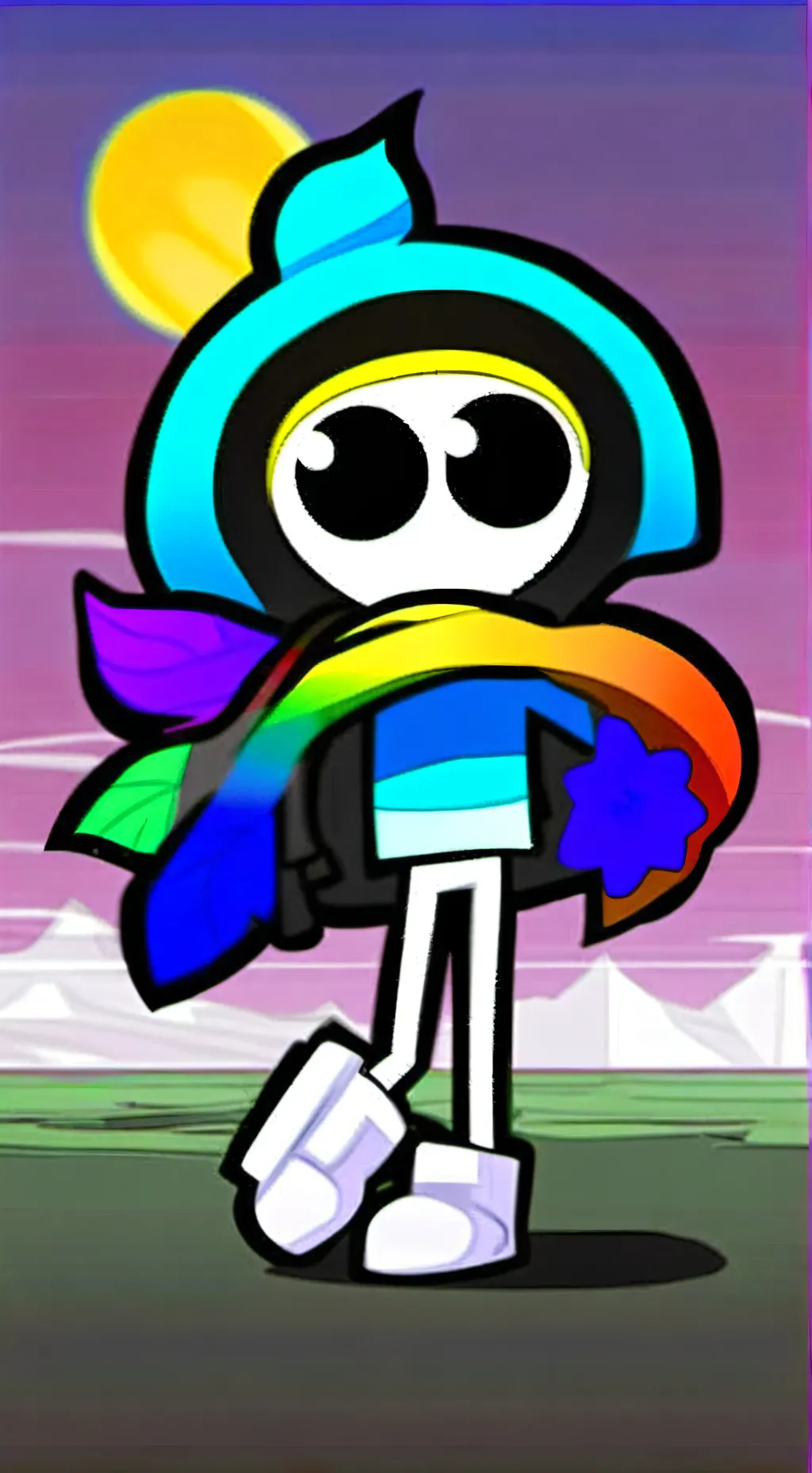 ai character: Dandy background