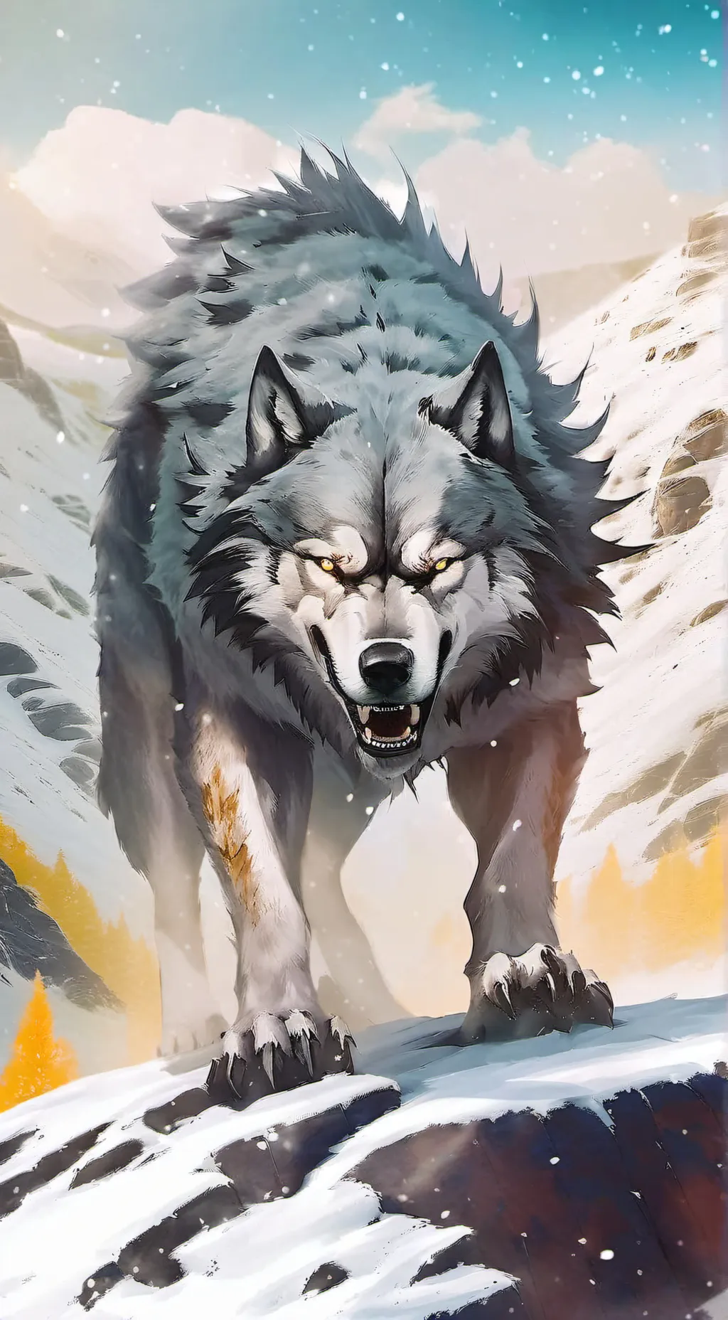 ai character: Wearwolf background