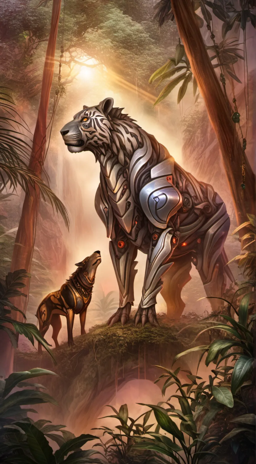 ai character: animal company background