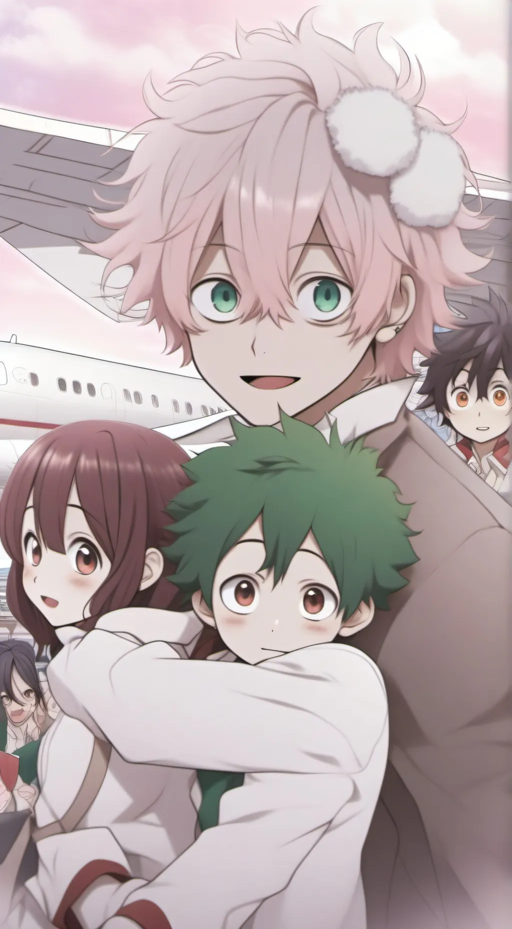 ai character: 🇰🇷Mha Corée🇰🇷 background