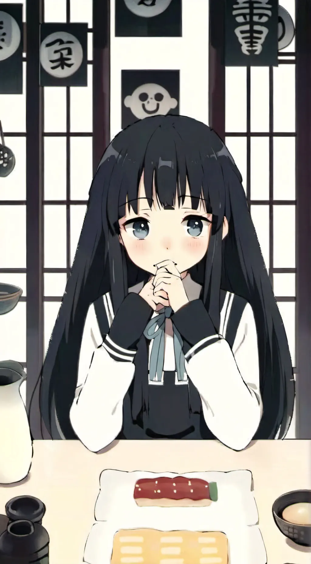 ai character: Lily and Sofie. background