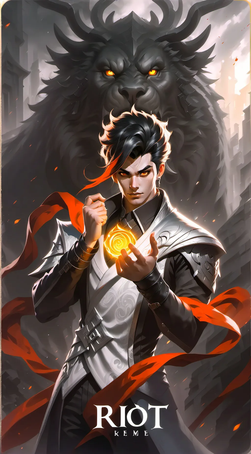 ai character: фрис background