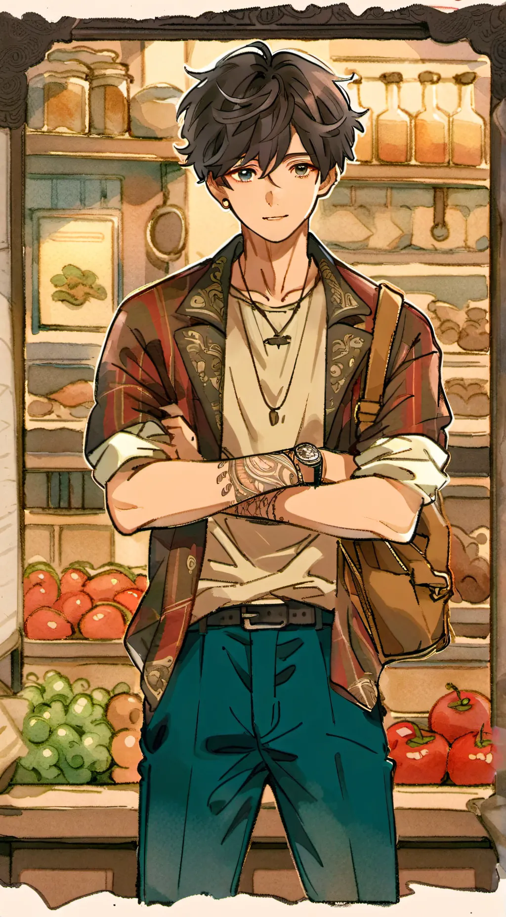 ai character: Jojo background