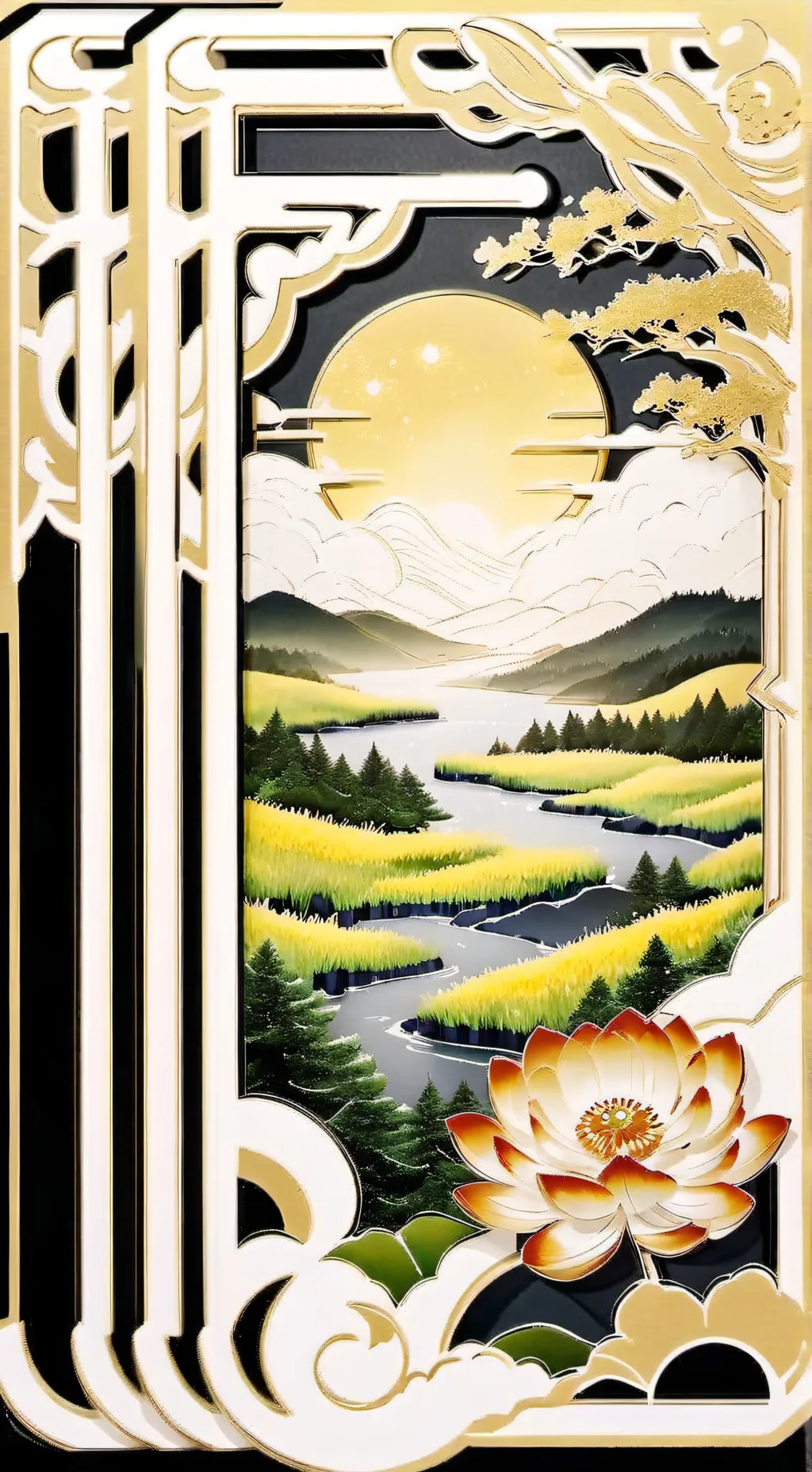 ai character: Squid game  background