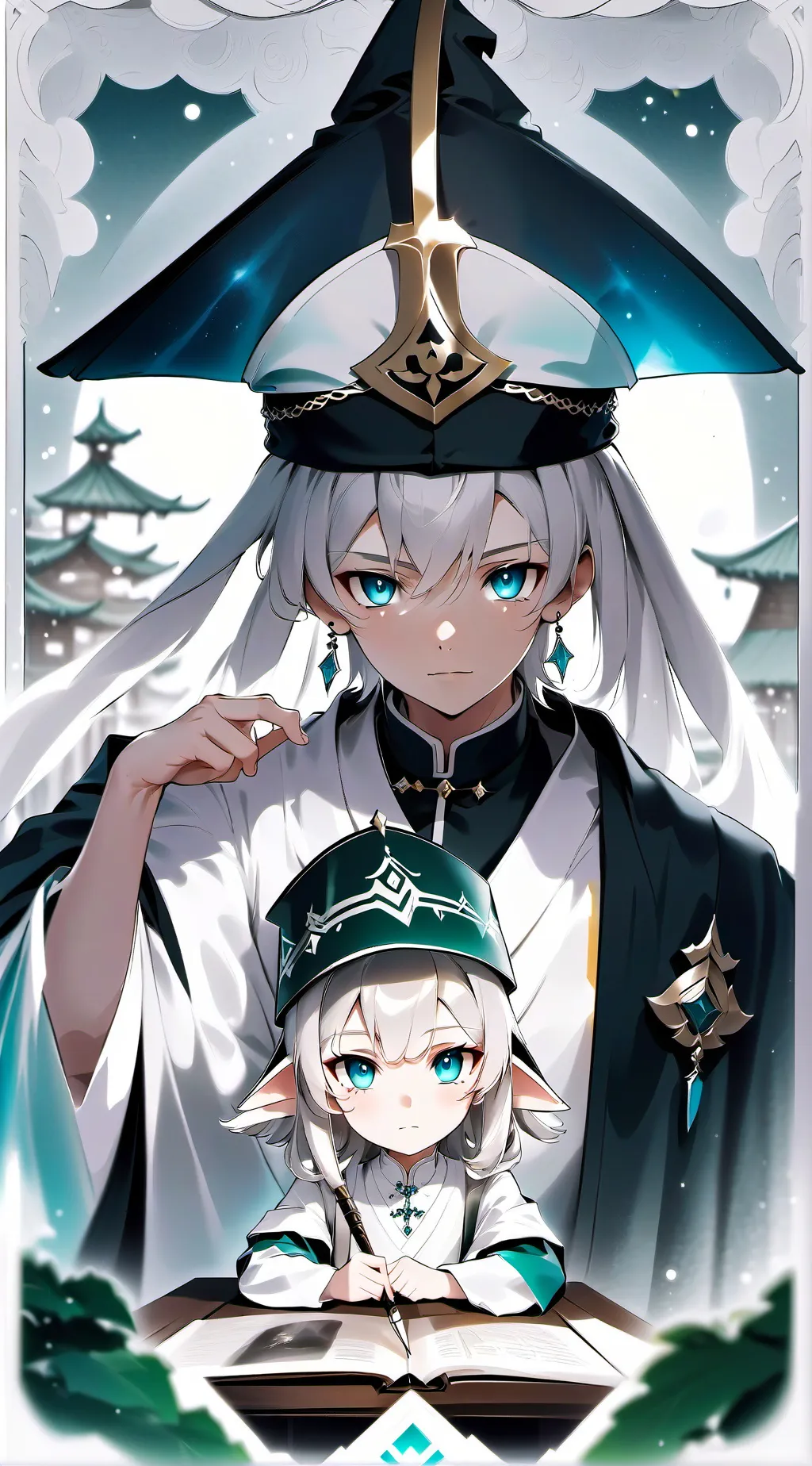 ai character: натали  background