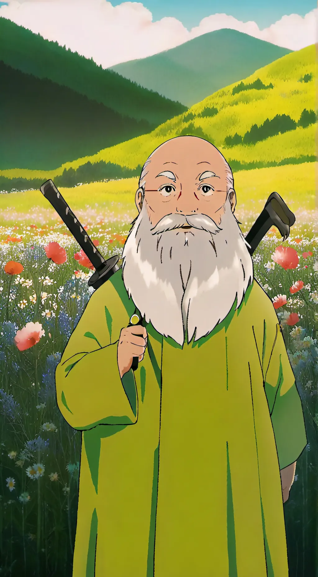 ai character: chopy chop background