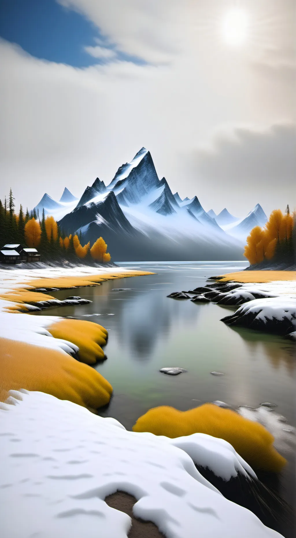 ai character: {...Ice Island...} background