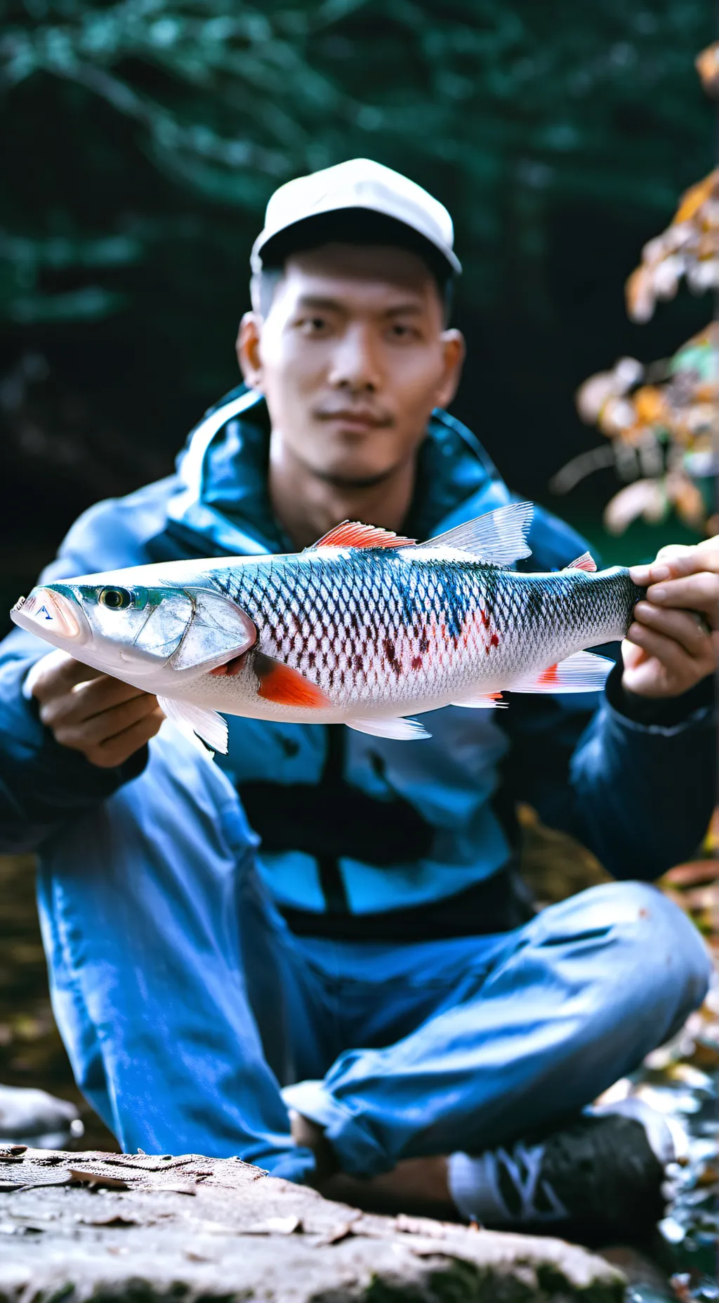 ai character: MAGIC FISH background