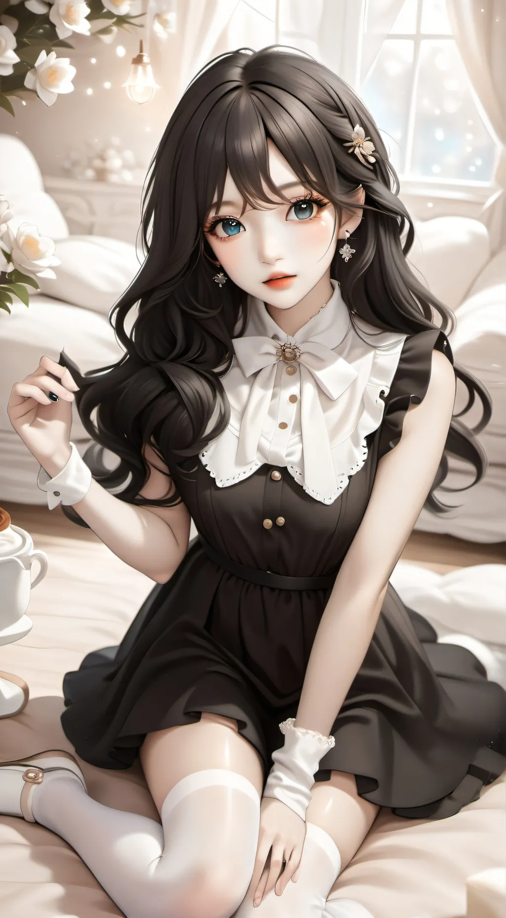 ai character: Naomie background