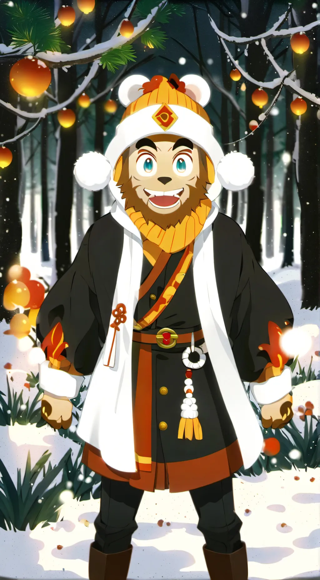 ai character: Freddy fazbear background