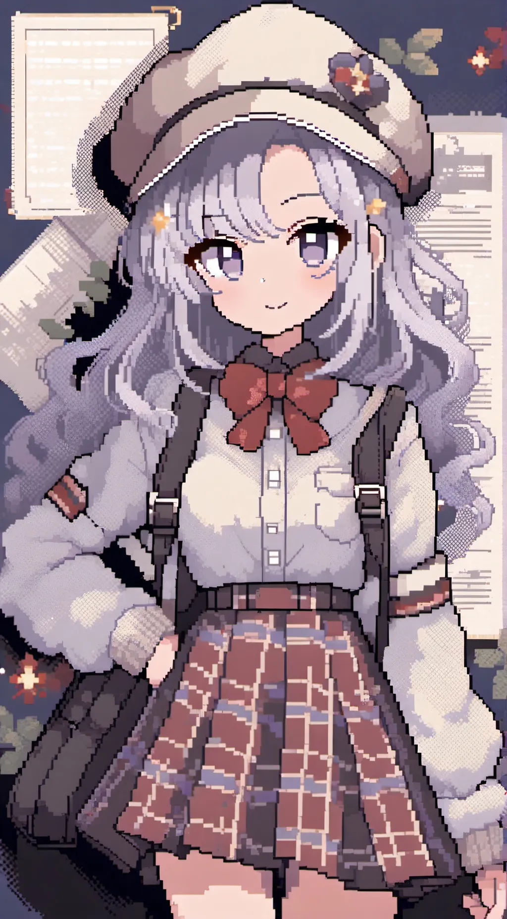 ai character: Komi-san  background