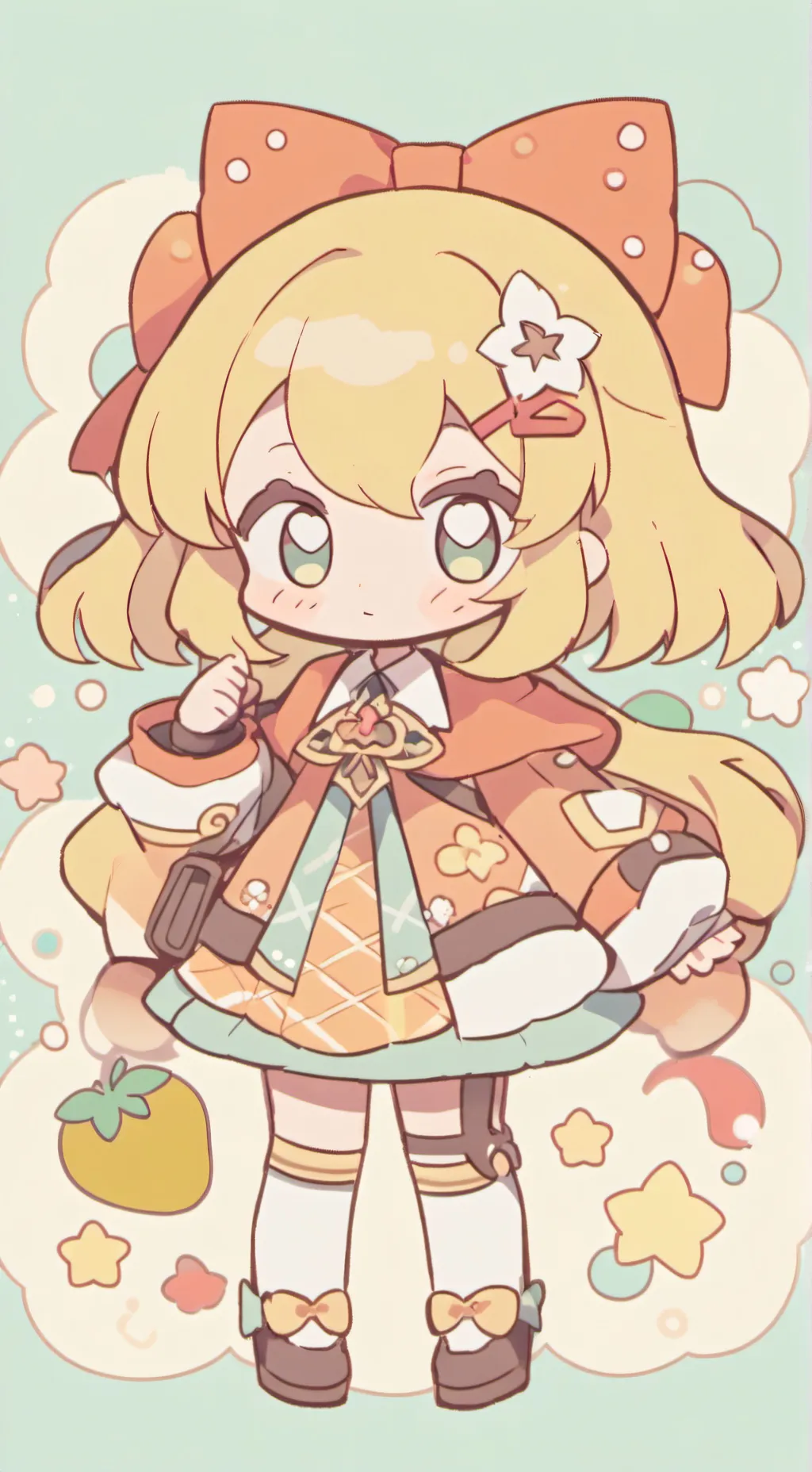 ai character: Финя background