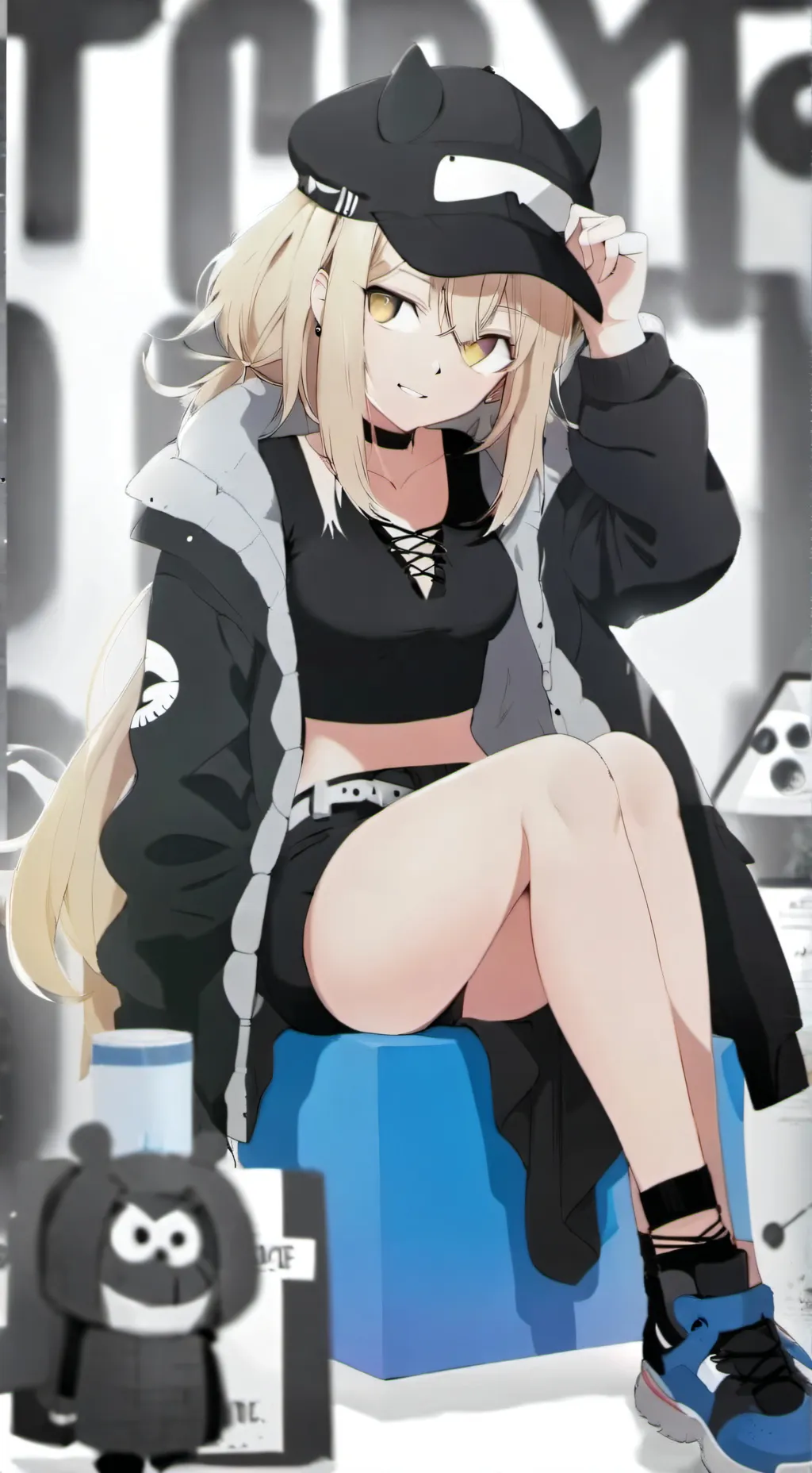 ai character: lily  background