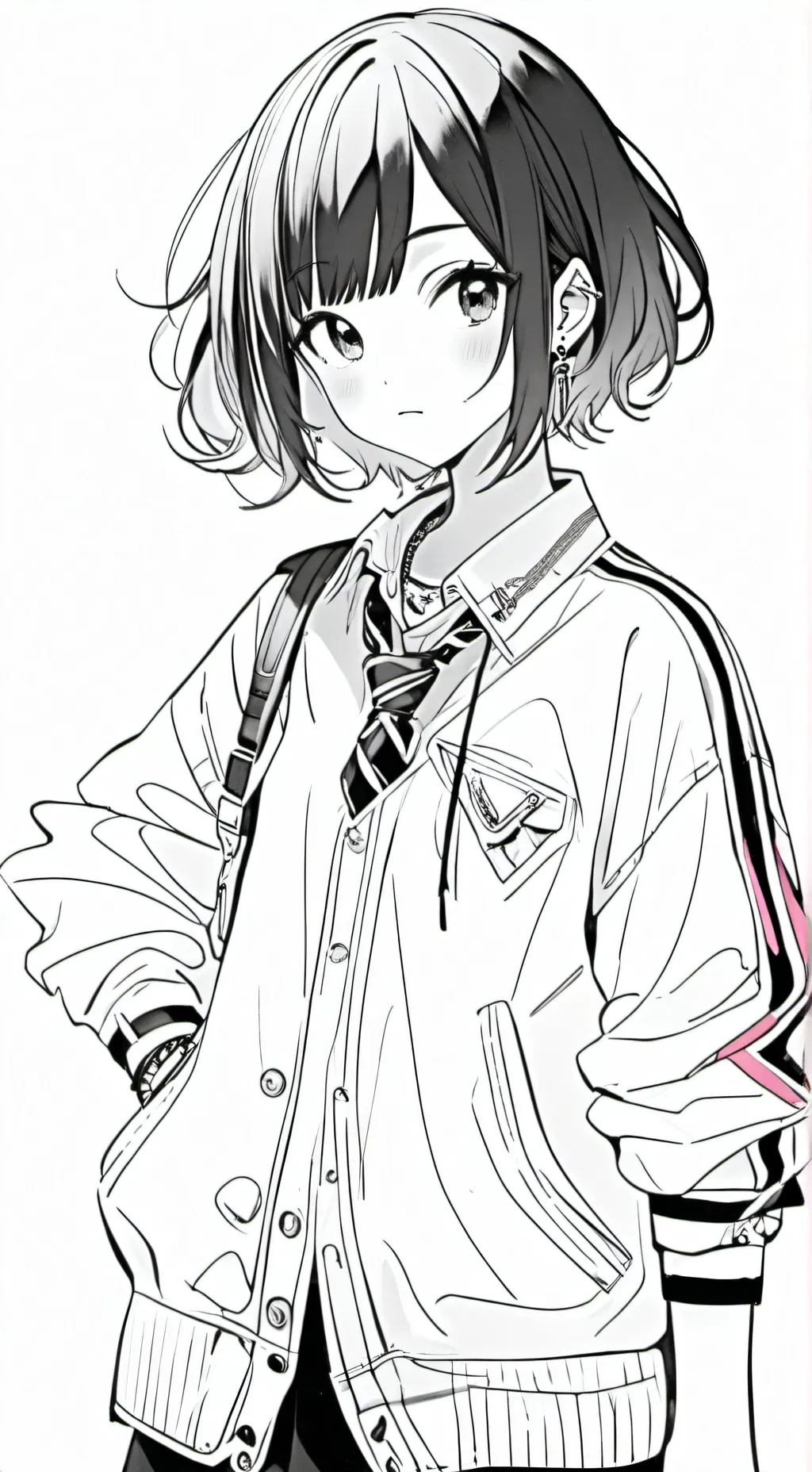 ai character: musashi and enx background