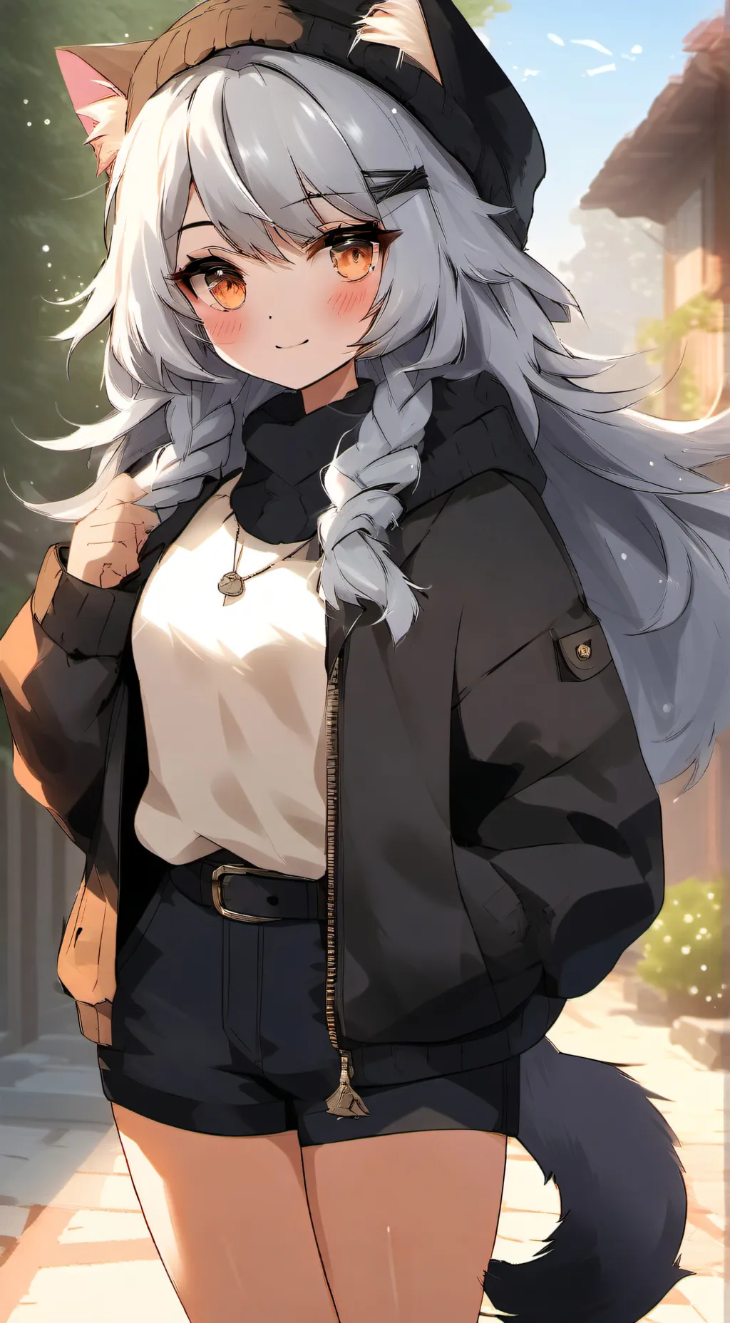 ai character: Kittsy  background