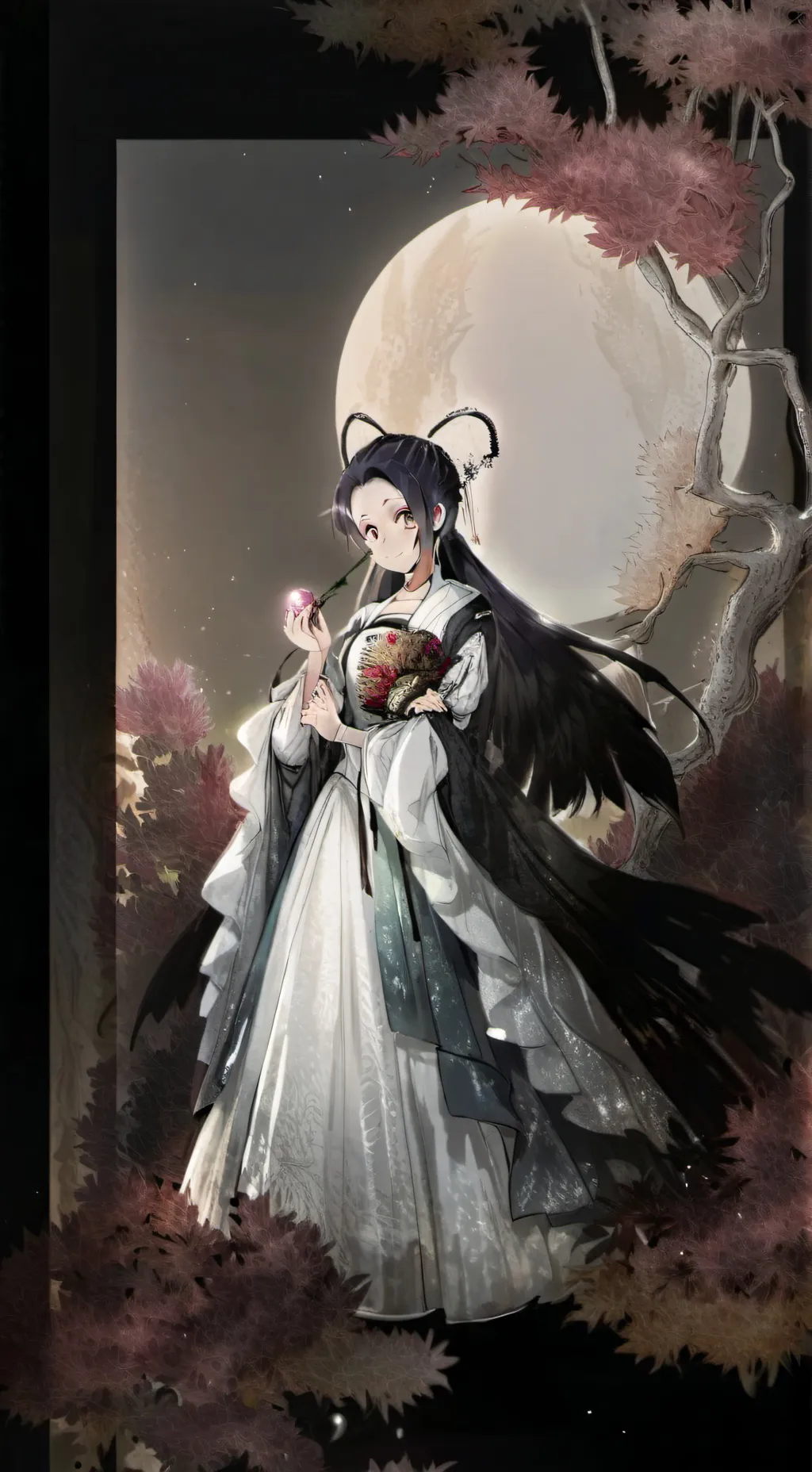 ai character: Demon slayer background