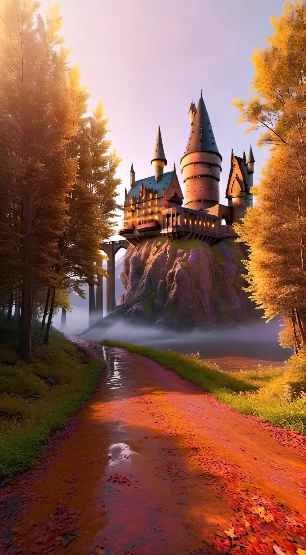 ai character: hogwarts  background