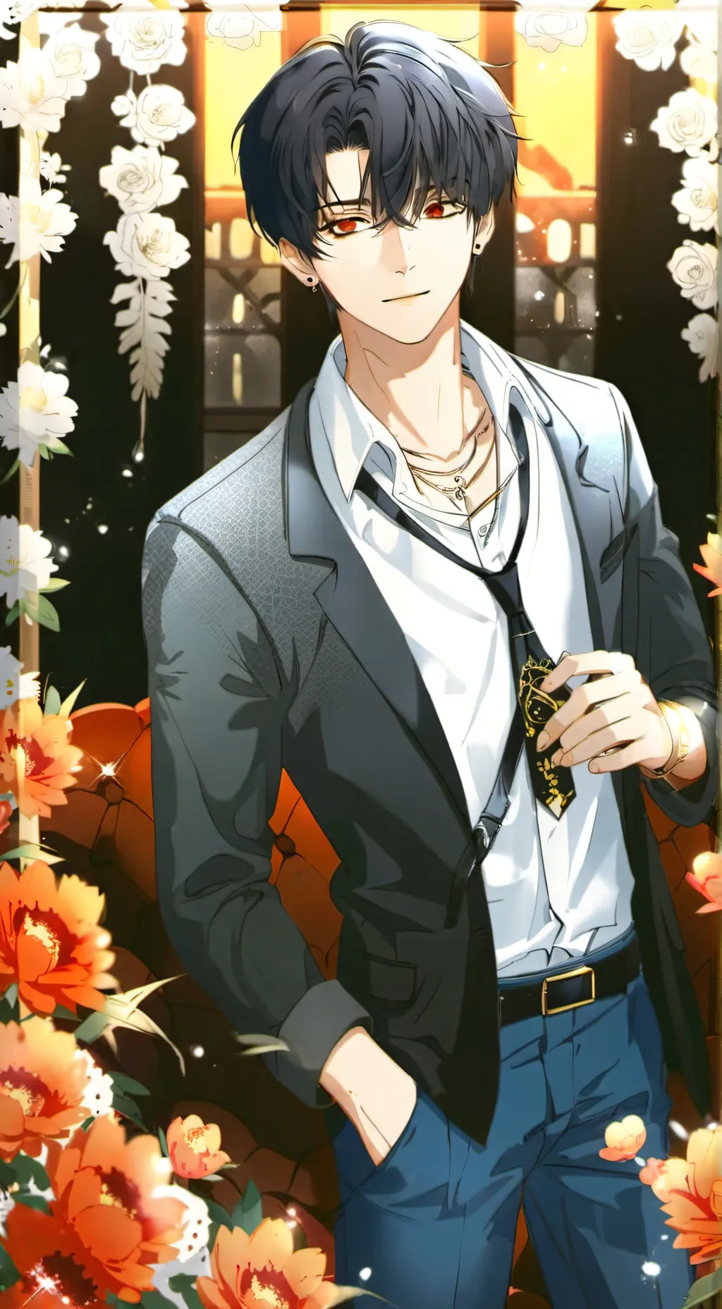 ai character: 😆JJ😆 background