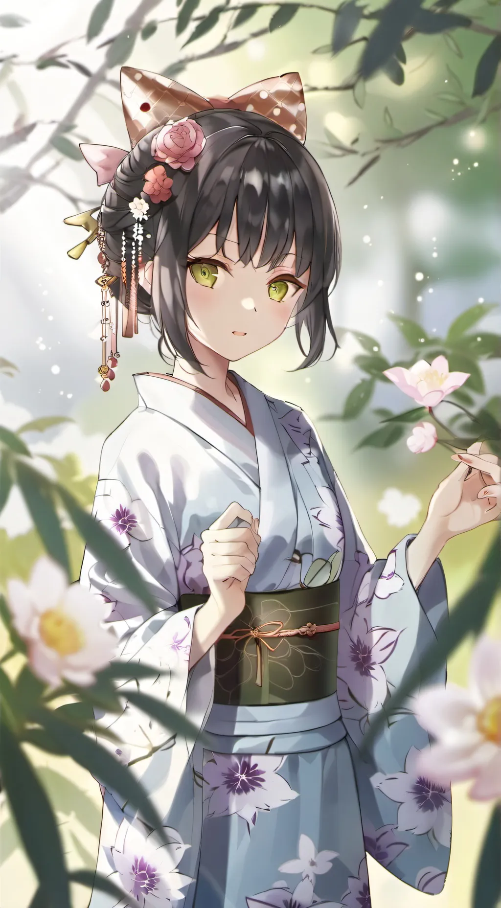 ai character: Katzuya  background