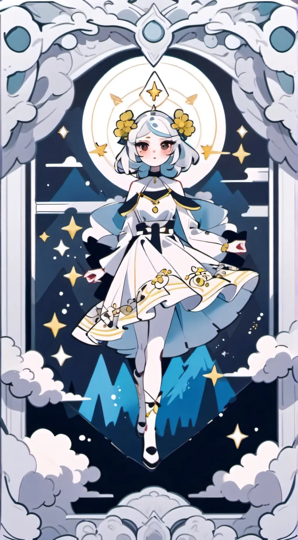 ai character: le frigo  background