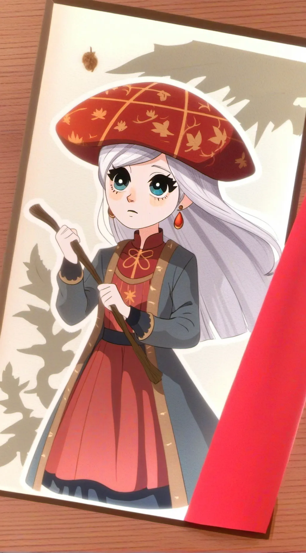 ai character: amane ubuyashiki  background