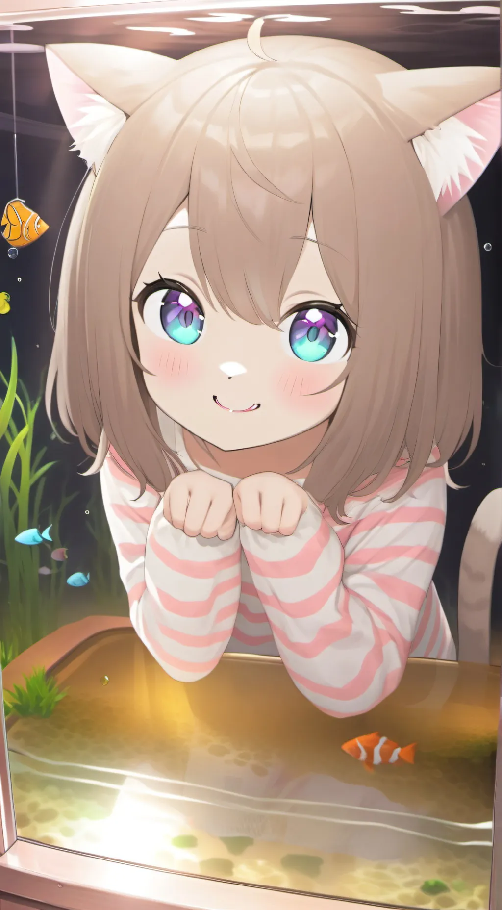 ai character: Seacat Clowie background