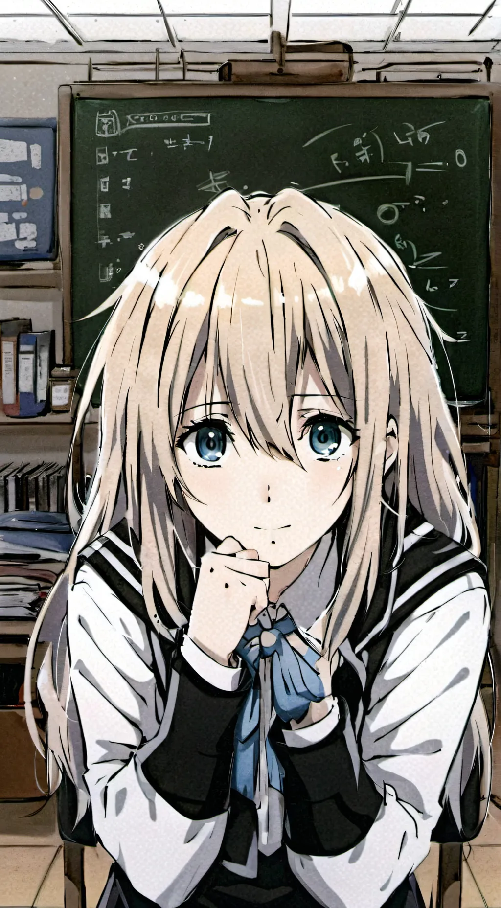 ai character: stacy  background