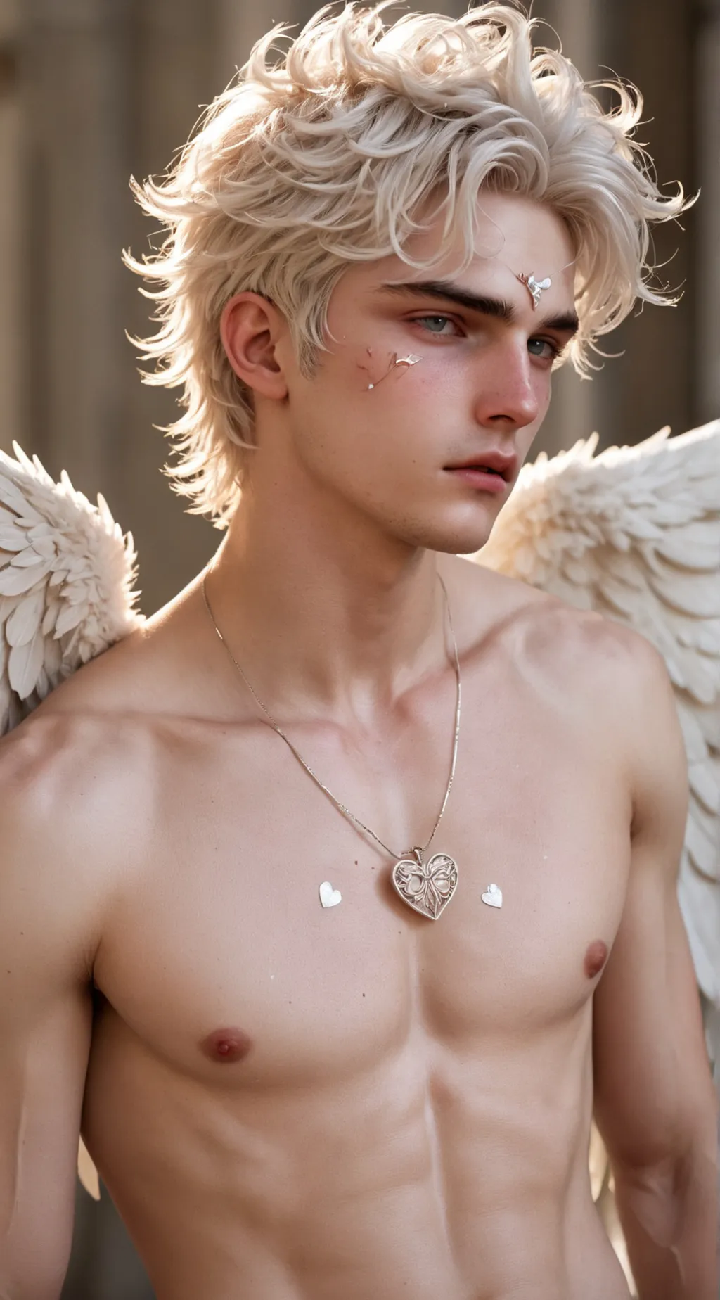 ai character: 🌹Eros(Cupid)🌹 background