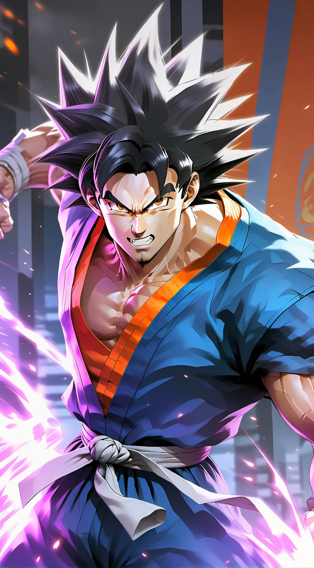 ai character: Son Goku background